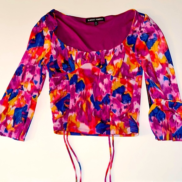 Multi Color Blouse - Picture 2 of 3